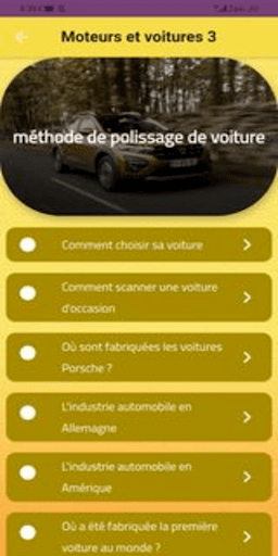 Le monde des voitures et des moteurs