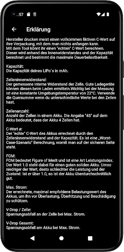 Lipo-Rechner Screenshot 4 - AppWisp.com
