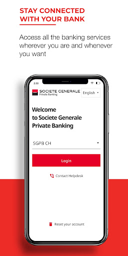 Android application SGPB Switzerland screenshort