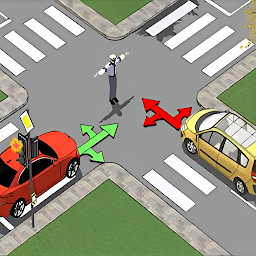 Piktogramos vaizdas („Driving Test – Road Junctions“)
