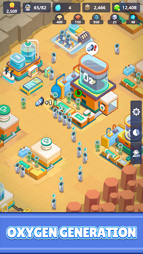 Martian Immigrants: Idle Mars - Simulation - games