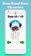 Draw Brawl Stars Characters Step By Step Skins Apps On Google Play - brawl stars personagens drawing