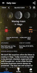 MoonWorx lunar calendar