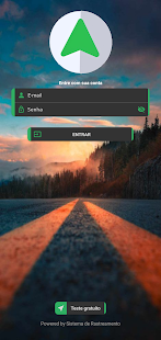 Visualização do aplicativo