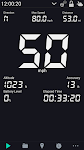 screenshot of GPS HUD Speedometer
