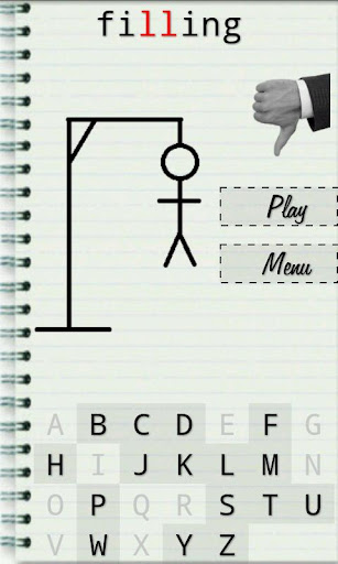 Secret word - Hangman Screen 3