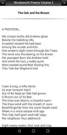 William Wordsworth Poems vol 2 Screen 3
