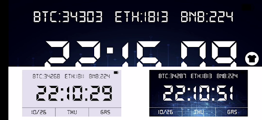 BitClock Screen 3