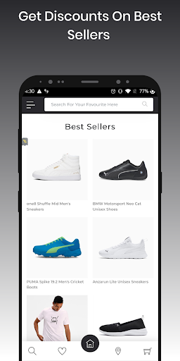 PUMA India Coupons: Sportswear Screenshot 2 - AppWisp.com