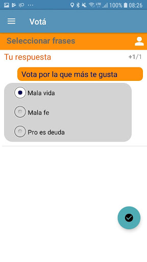 kZapa Trivias Screen 2