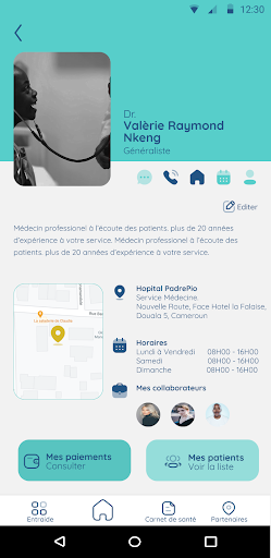 DanAid e-Clinic Screen 3
