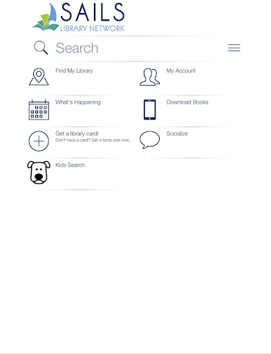 SAILS Mobile Screen 3