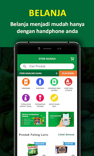 Android application Sahara Grosir screenshort