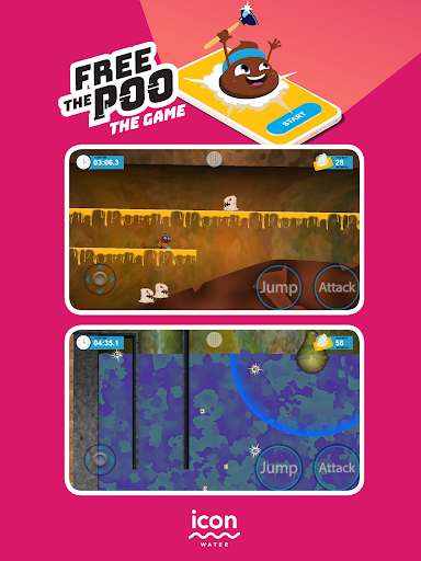 Android application Free the Poo screenshort