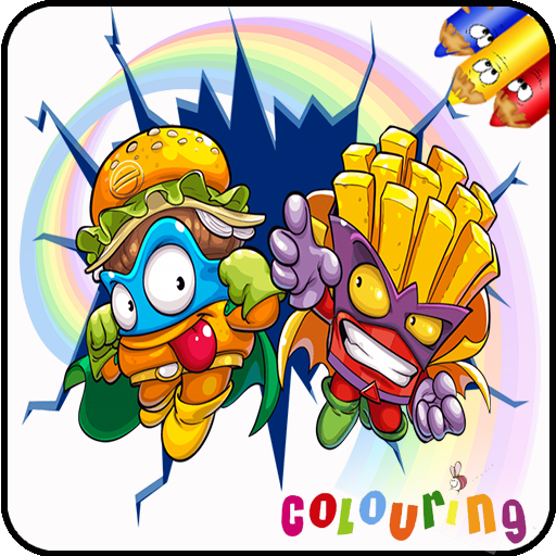 super zings Coloring Book