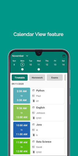 Student Manager - Timetable Ex