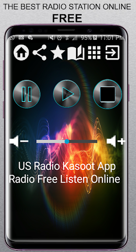 Android application US Radio Kasoot App Radio List screenshort
