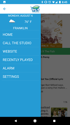 TheFish 95.9 Screen 2