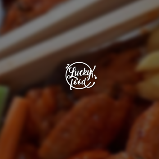 Lucky Food Burger logo