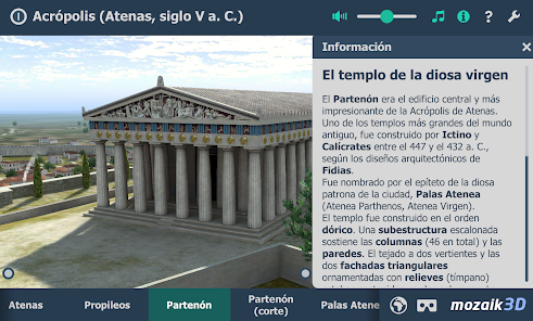 Captura de Pantalla 3 Acrópolis de Atenas en 3D android