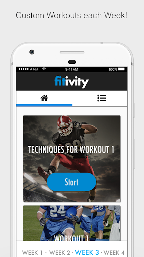 Android application Football - Speed & Agility screenshort