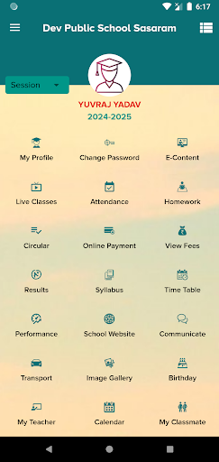 Android application Dev Public School Sasaram screenshort