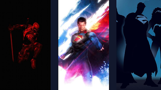 Superheroes Battle Wallpaper Screen 3