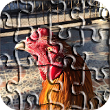 Gamecocks jigsaw for kids icon
