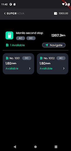 Supernova EV Charger Screen 3