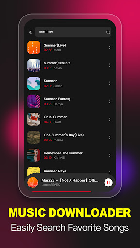 Music Downloader MP3 Download Screen 2