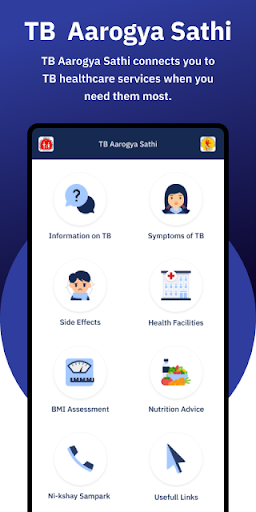 Android application TB Aarogya Sathi screenshort