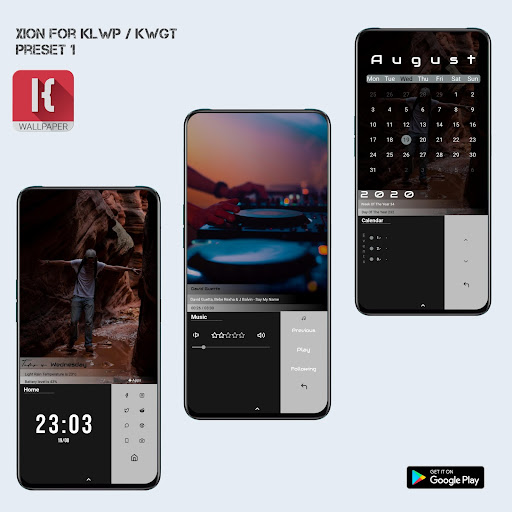 Xion for Klwp kwgt Screen 2