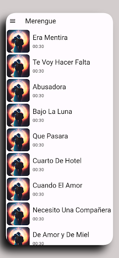 Classic Merengues Ringtones Screen 3