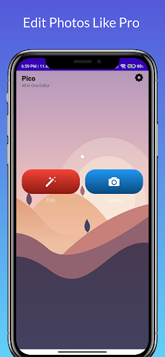 Android application Pico screenshort