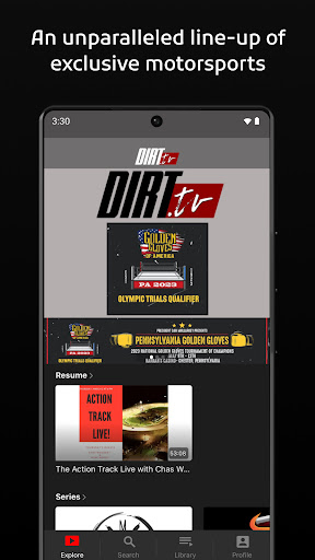 Dirt TV Screen 2