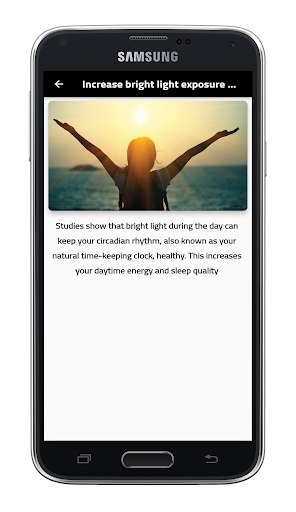 tips to sleep better