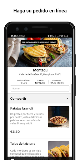 Android application Montagu screenshort