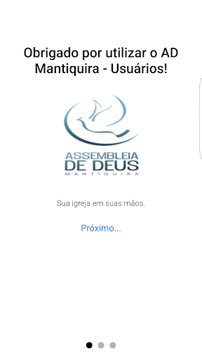 Android application AD Mantiquira - Usuários screenshort