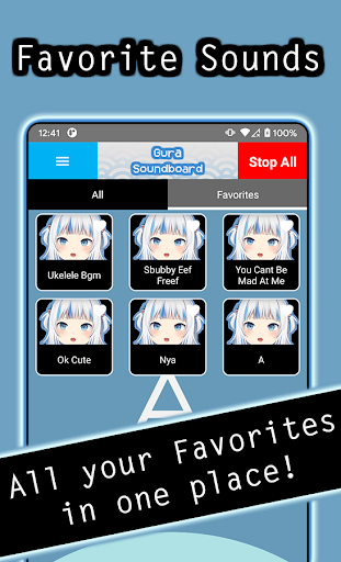 Gawr Gura Soundboard - Sounds, Screen 3
