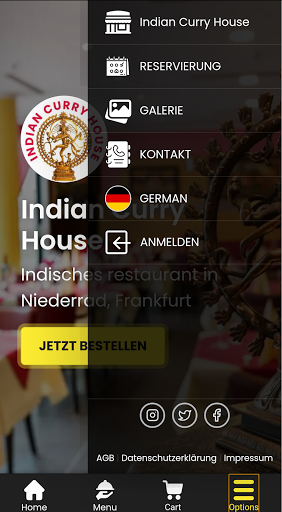 Indian Curry House Screen 2