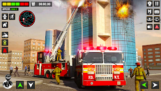 Fire Engine Truck Driving Sim - Screenshot 3