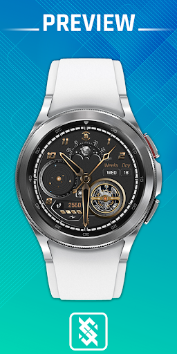 BFF12-Black Analog Galaxy Gear screenshot 1