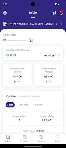 Gynpay+ Fintech Screen 2