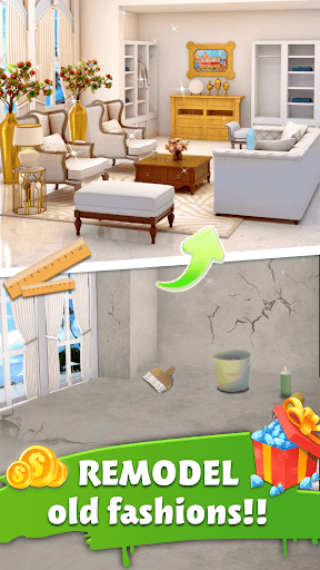 Télécharger Home Memory: Word Cross & Dream Home Design Game APK MOD (Astuce) screenshots 4