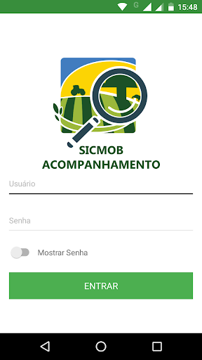 Android application SICMOB Acompanhamento screenshort