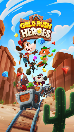Game screenshot Match3 Heroes:The Gold Rush mod apk