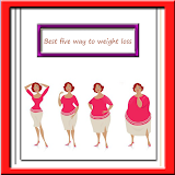 Best 5 way to weight loss icon