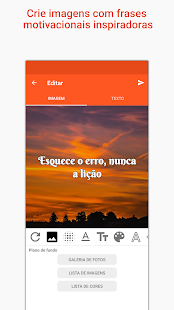 Aperçu de l'application