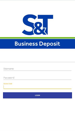 Android application S&T Business Deposit screenshort