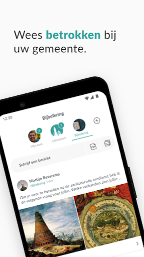 Android application Julianakerk Veenendaal screenshort